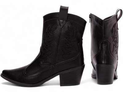  - Bota Texana Country Cano Baixo