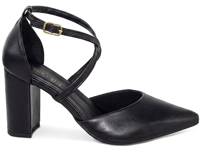  - Sapato Scarpin Tira Cruzada