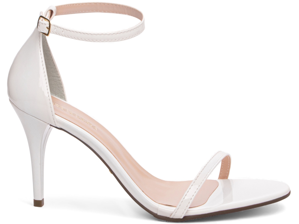  - Sandália Salto Fino Alto Numeração Especial