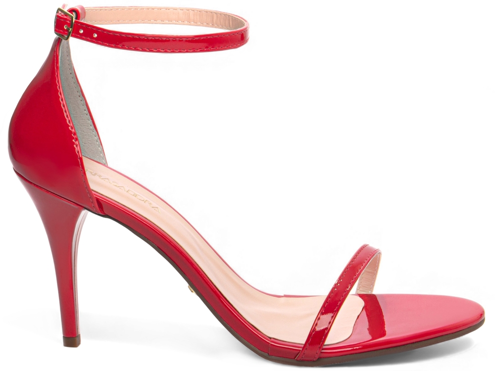  - Sandália Salto Fino Alto Numeração Especial