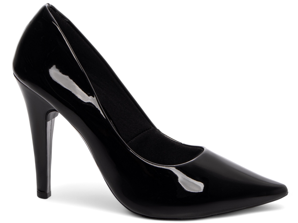  - Sapato Scarpin Salto Fino Alto Numeração Especial