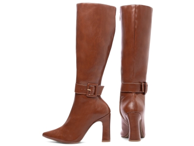  - Bota Bico Fino Cano Longo