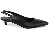  - Sapato Scarpin Slingback Salto Kitten Heel