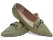  - Sapatilha Mocassim Bico Fino Alongado