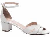  - Sandália Salto Bloco Grosso Baixo