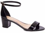  - Sandália Salto Bloco Grosso Baixo Arrasadora