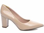  - Sapato Scarpin Salto Bloco Grosso