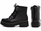  - Bota Coturno Sola Tratorada Couro