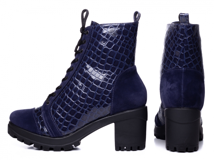 bota de amarrar cano curto