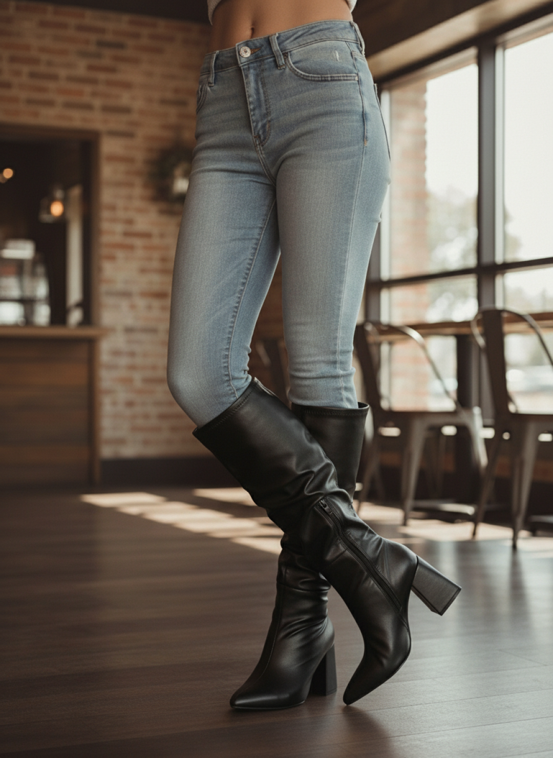Bota Franzida Feminina