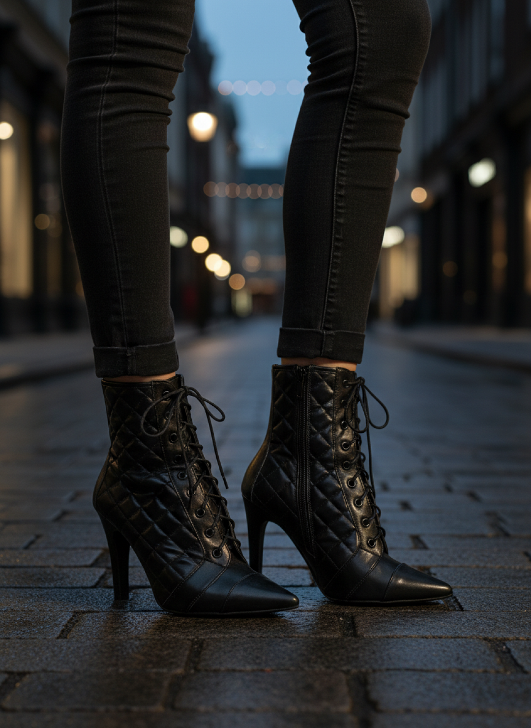 Bota Bico Fino Feminina