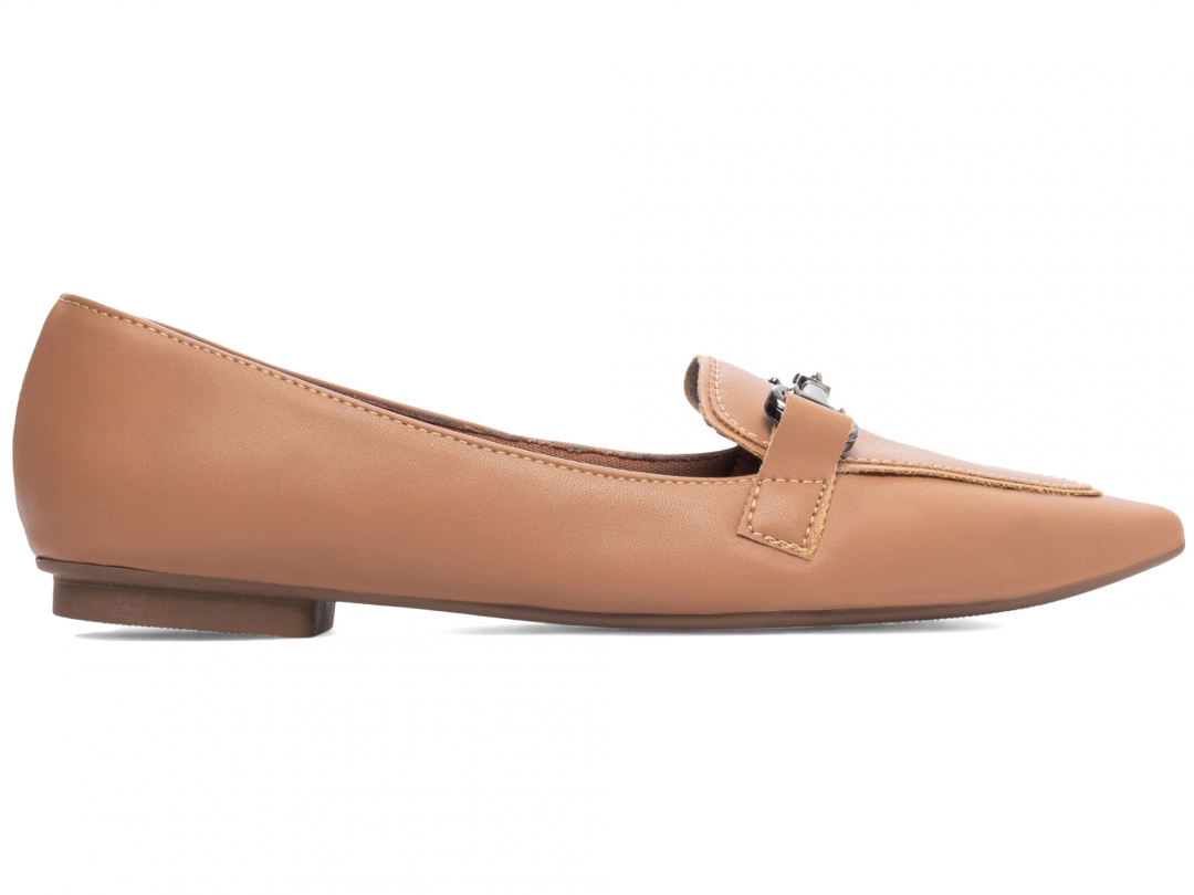 Sapatilha Mocassim Bico Fino Alongado