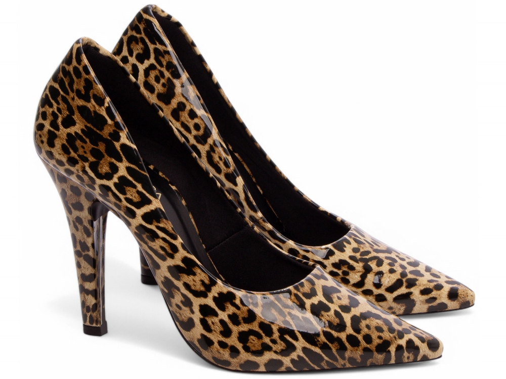 Sapato Scarpin Salto Fino Alto Numeração Especial