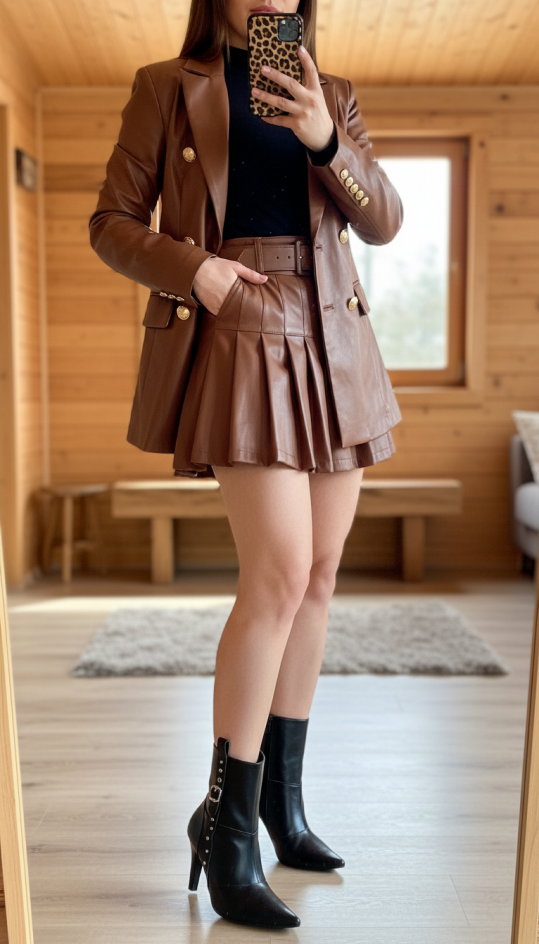Bota Bico Fino Feminina
