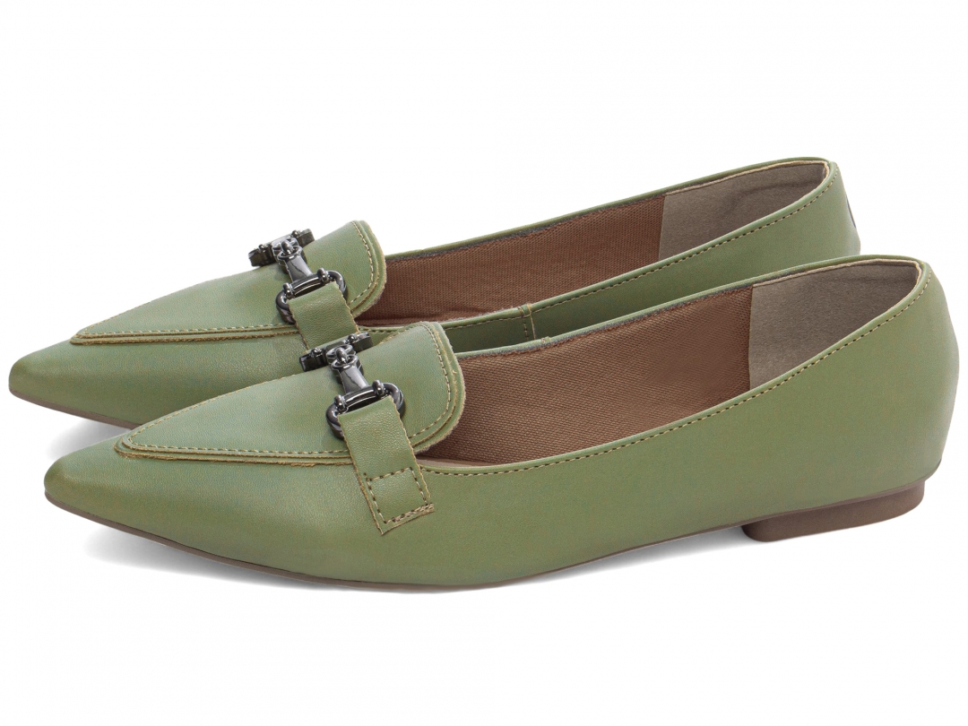 Sapatilha Mocassim Bico Fino Alongado