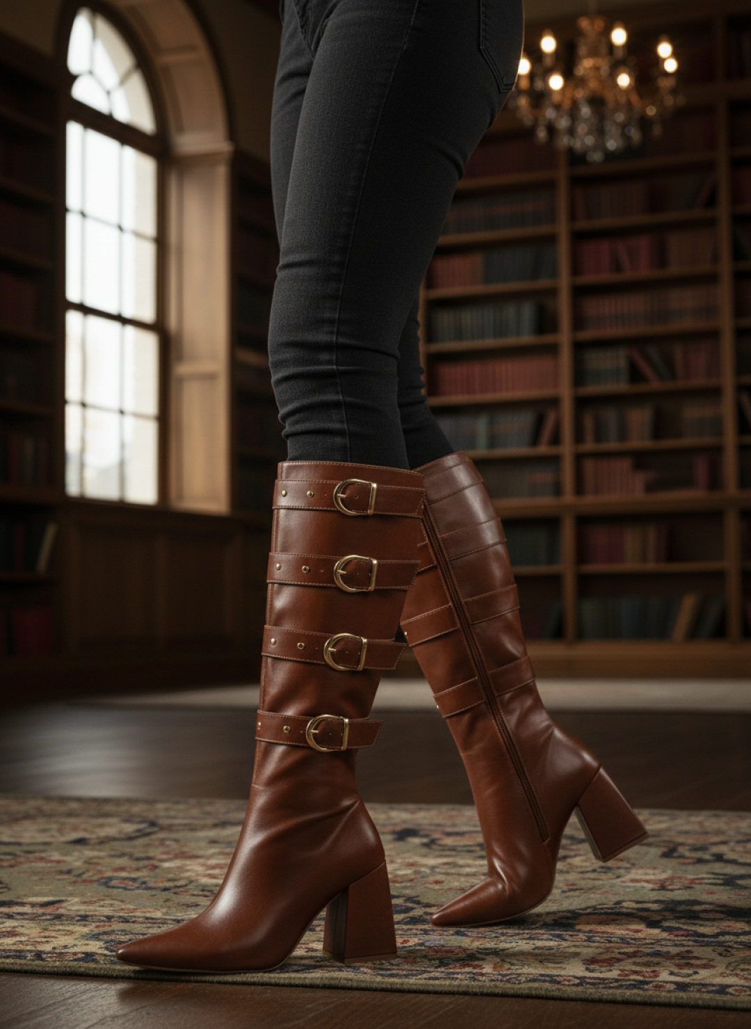 Bota Bico Fino Feminina